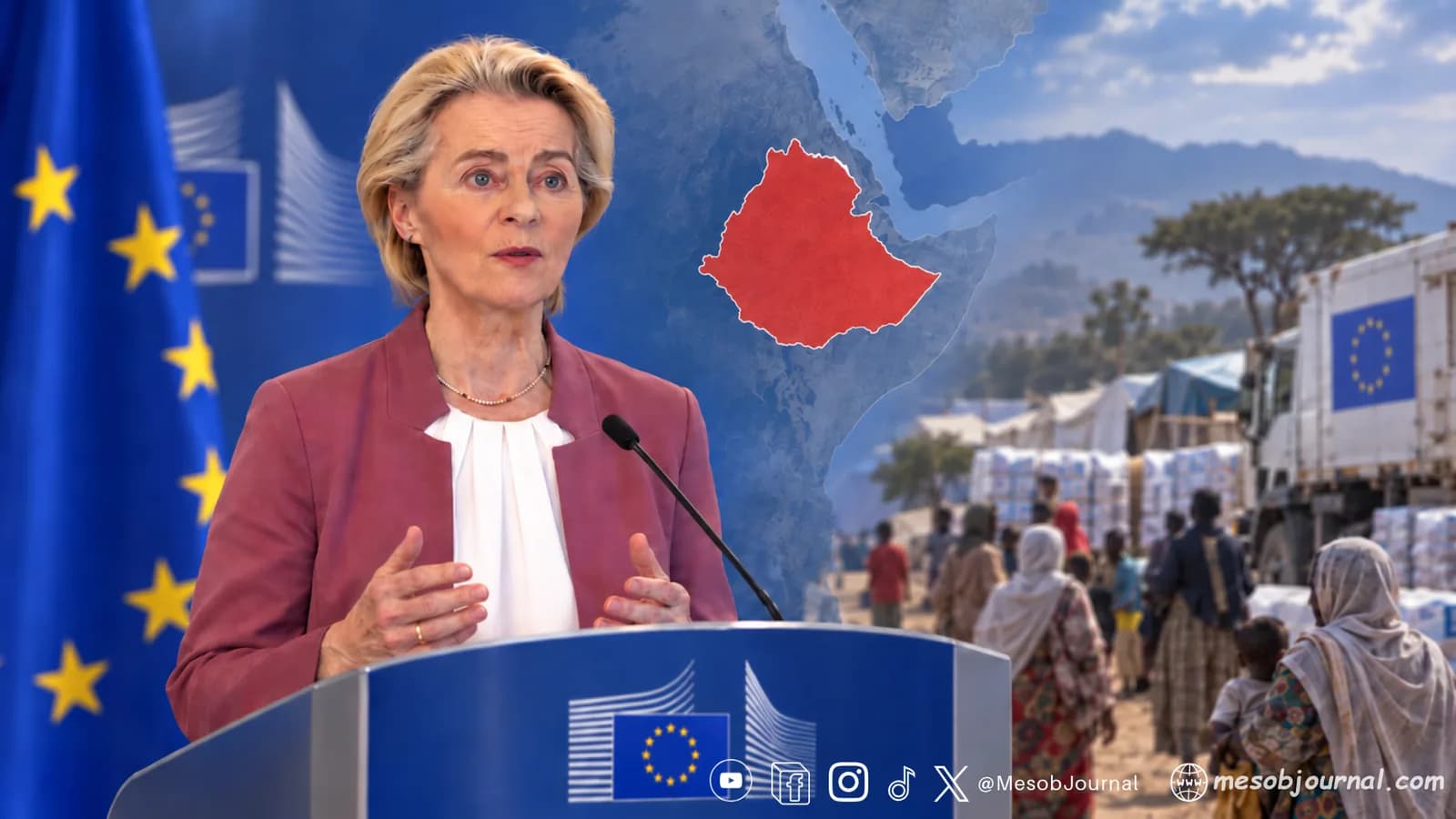 Composite: EU provides €61 million in humanitarian aid amidst rapidly deteriorating situation in Ethiopia