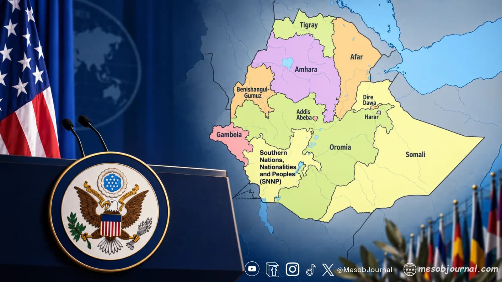 The United States has urged Ethiopia and Eritrea to respect sovereignty and territorial integrity