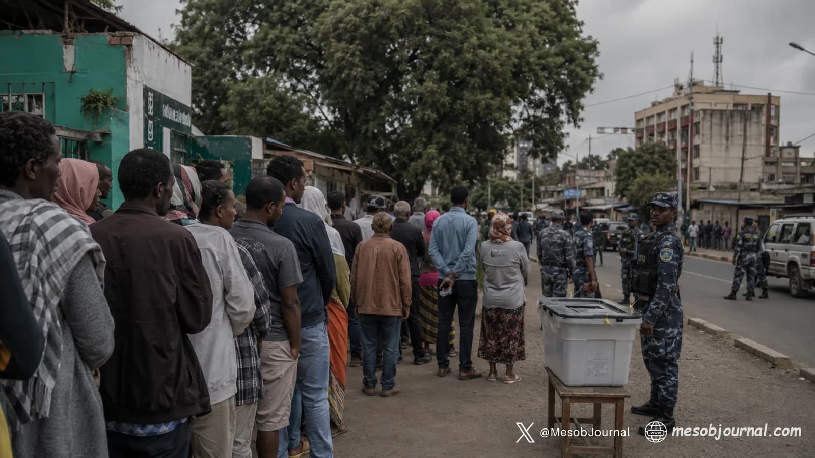 Ethiopia Election Under Police Watch