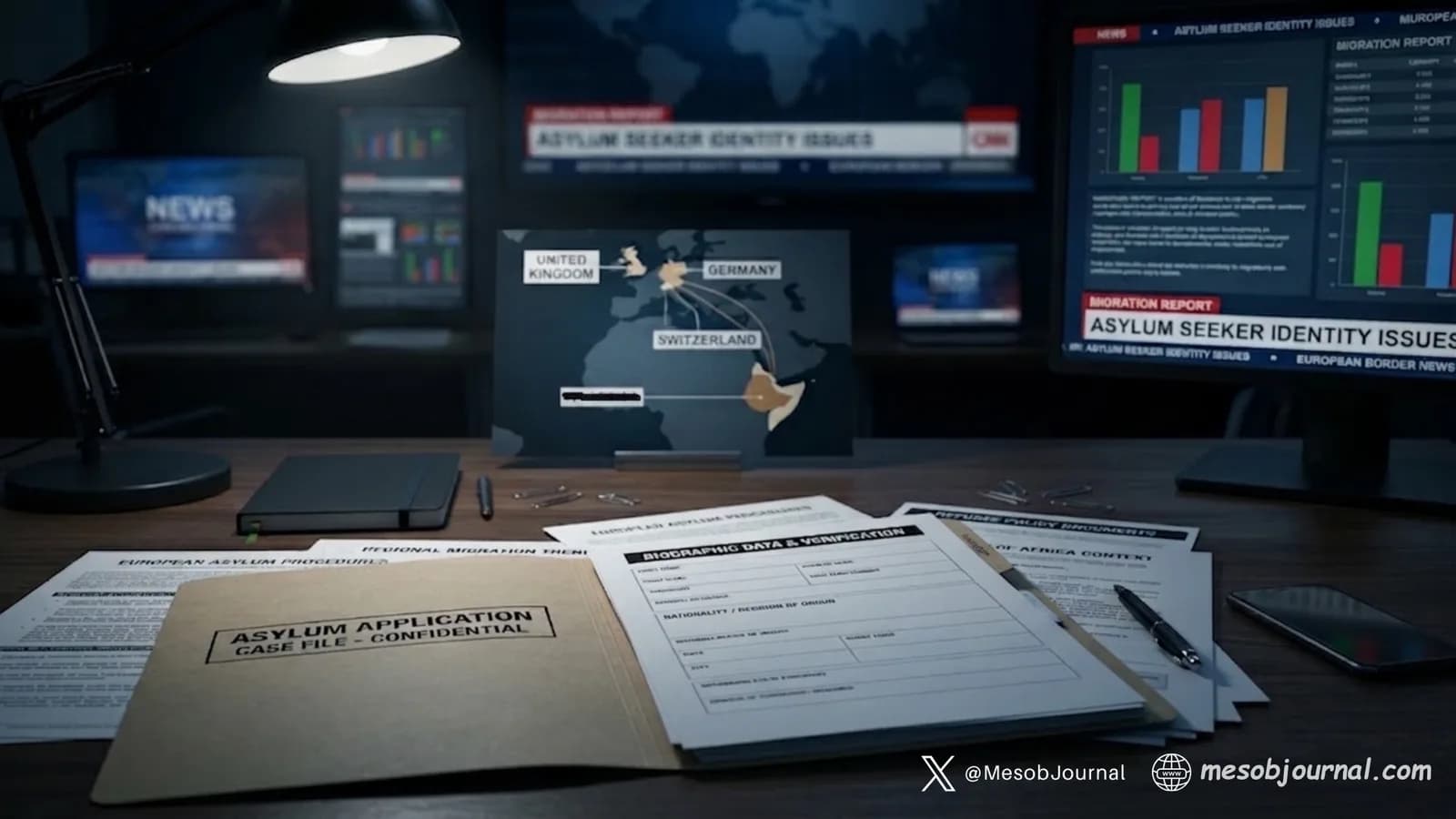 Eritrean asylum file under newsroom scrutiny.