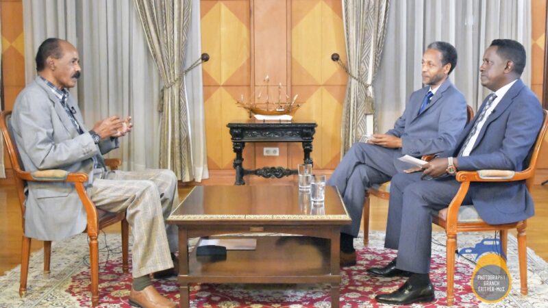 President of Eritrea, Isaias Afwerki