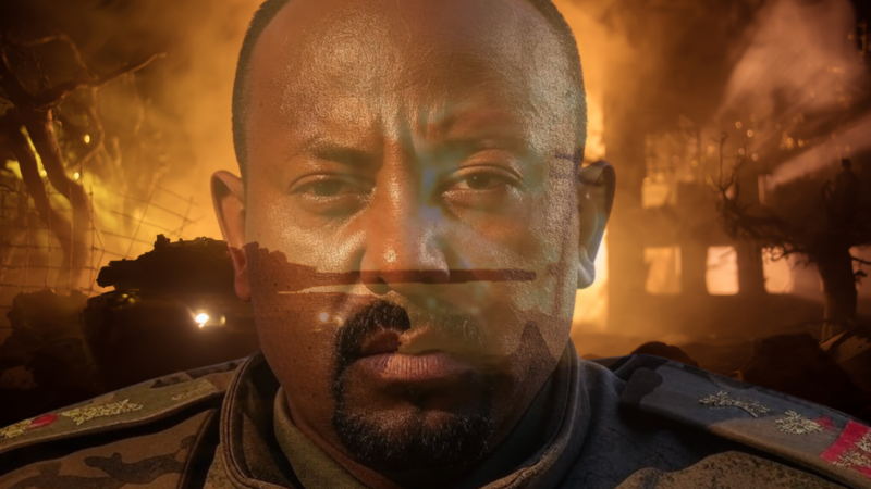 Composite: Picture of Abiy Ahmed